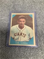 1960 Fleer Card  Carl Hubbell   HOF