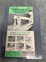 1950s DeWalt Power Tools Brochure/Ad