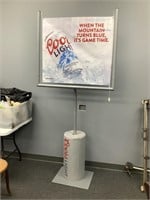 Coors Light Liquor Store Goal Posts Advertising