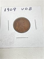 1909-VDB Wheat Penny