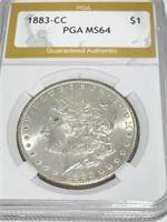 1883-CC PGA MS64 Toning