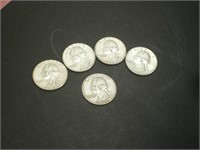 Silver Washington Quarters