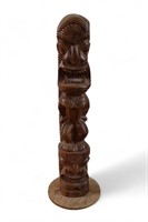 Hand Carved Tiki Totem