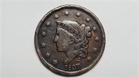 1837 Large Cent High Grade