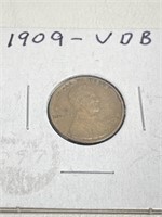 1909 VDB Wheat Penny