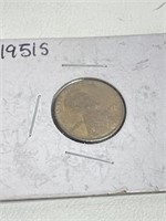 1951-S Wheat Penny