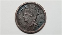 1847 Large Cent High Grade