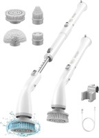 HiCOZY HS1 Electric Scrubber  4 Heads  White