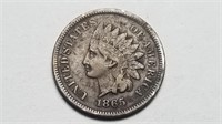 1865 Indian Head Cent Penny High Grade