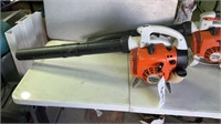 stihl bg56c hand blower run