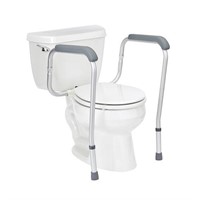 Medline Toilet Safety Rail For Seniors with Easy I