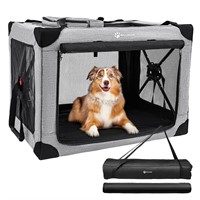 MIU COLOR Portable Quick Set-up Dog Crate for Medi