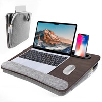 Lap Desk, New Upgrade 2 in 1 Laptop Bag and Laptop