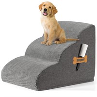 High Density Foam Dog Stairs Ramp for Beds Couches