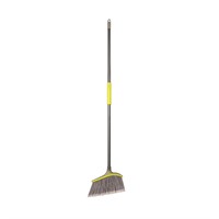 Casabella Wayclean Wide Angle Broom, Gray