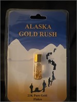 Alaskan gold rush bottle