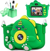 $26  Dinosaur Kids Camera  1080P  3-12 Yrs  Green