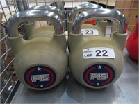 2 x F45 8Kg Kettle Bells