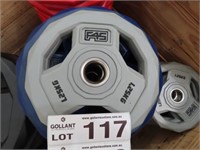 2 x F45 1.25Kg Rubberised Plates