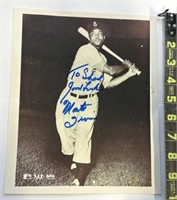 Monte Irvin Autographed New York Giants MLB