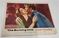 The Burning Hills Lobby Card 11x14 1956 Natalie