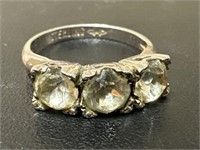 Sterling Silver Sz.6 Ring 2.67 Grams