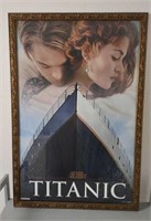 Titanic Movie Poster James Cameron 37x25"