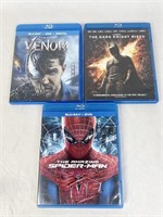 Lot of 3 - Super Hero's - Blu Ray - DVD Movies