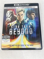 4K ULTRA HD Star Trek Beyond Blu Ray DVD Movie
