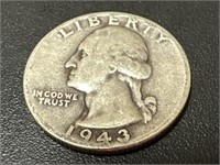 1943 Washington Silver Quarter