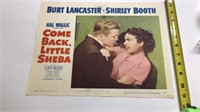 1953 Original Come Back Sheba Lobby Card #2 53-3
