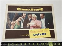 1954 Lucky Me 54/208 Original Movie Lobby Card