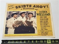 1952 Skirts Ahoy! 52/176 Original Movie Lobby