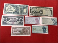 Foreign Paper Currency