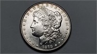 1878 S Morgan Silver Dollar Very High Grade