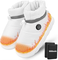 $32  Heated Slippers for Men  Women - 5000mAh