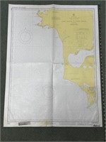 Folded Map U.S. Alaska-South Coast Kodiak Island