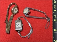 Ladies Wrist Watches Including Waltham 17Jewel,