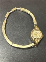 Welsbro 17 Jewels 10k.r.g.f Wrist Watch