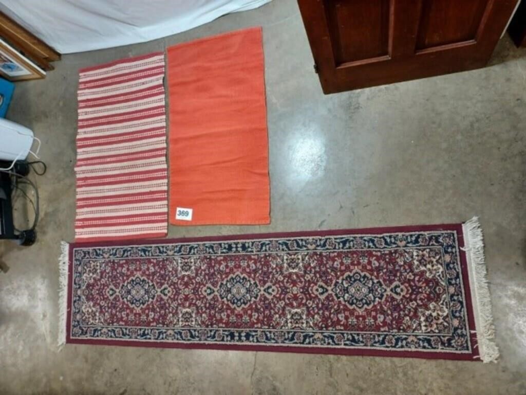 THREE RUGS