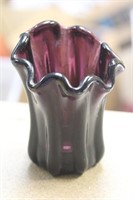 Amethyst Glass Candle holder
