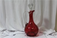 A Ruby Red Decanter