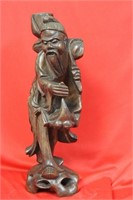 A Chinese Wooden Sculpture