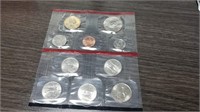 2001 D 10 Coin Mint Set