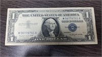 1957 Silver Certificate $1 Bank Note