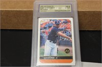 A Graded Xavier Nady Baseball Card