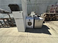 Dishlex Dishwasher, Clothes Washer & 2 Door Fridge