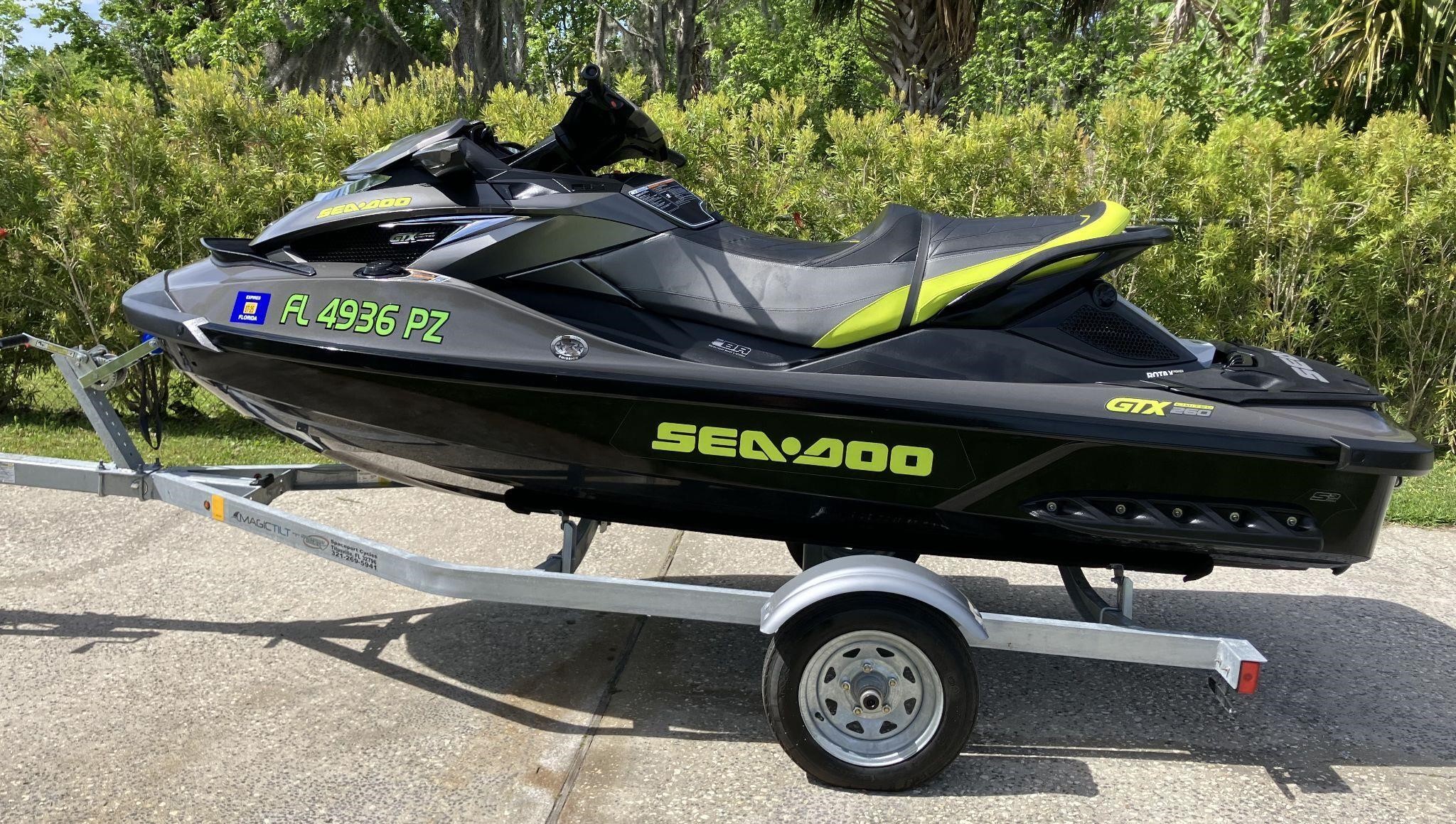 2015 SEADOO GTX LIMITED "39" HOURS 2023 TRAILER