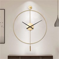 YISITEONE CLASSICAL WALL CLOCK W/ PENDULUM