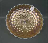 Westmoreland Peach Opal Pearly Dots Plate
